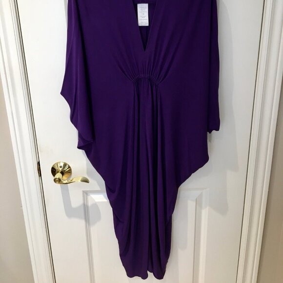 Vibrant violet Lanvin dress, FR34 (flexible), NWT - Picture 5 of 12